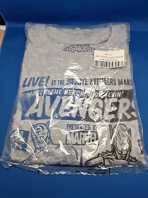 Buy Avengers Vs Ultron Marvel Collector Corps Exclusive T-Shirt Pop Tees XL Grey • 8.95£