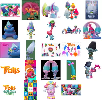 Buy Trolls , Iron On T Shirt Transfer. Choose Image And Size • 2.92£