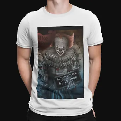 Buy IT Pennywise Mugshot T-Shirt  - Horror - Halloween - Film -TV - Kids -Retro  • 8.39£