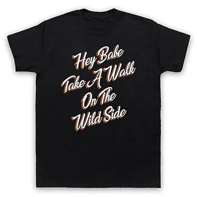Buy Lou Reed Take A Walk On The Wild Side Hey Babe Velvet Mens & Womens T-shirt • 17.99£