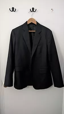 Buy Arket Mens Black Work Blazer Jacket - Small Eu 46 • 10£