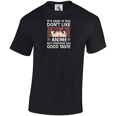 Buy Anime T-Shirt Funny Sayings Good Taste Gift Shirt Top Adult Teen & Kids Sizes • 9.99£
