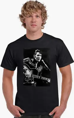 Buy Elvis Presley Gildan T-Shirt Gift Men Unisex S,M,L,XL,2XL Plus Black Cotton Bag • 10.99£