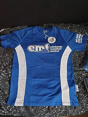 Buy EMF Edinburgh Marathon Festival 2017 Tshirt Size M • 10£