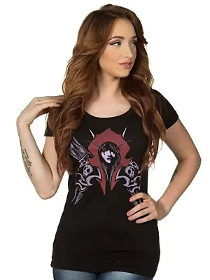 Buy Jinx Official World Of Warcraft Lady Sylvanas Women's T-Shirt Size Small (NEW) • 14.99£
