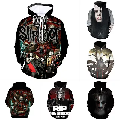 Buy The Slipknot Hoodies Hooded Sweatshirt Coat Sports Outwear Pullover Jacket Gifts • 43.19£