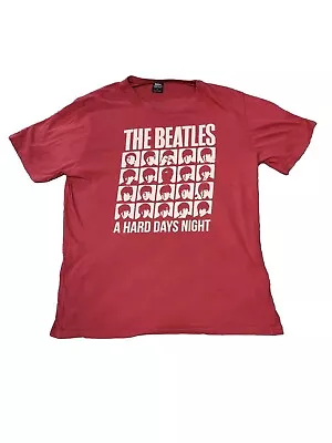 Buy The Beatles A Hard Days Night Pre-loved T-Shirt Official Merch Size = L • 15.14£