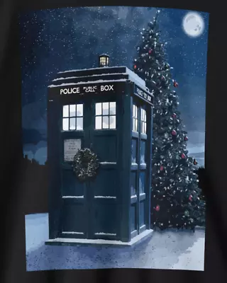 Buy Doctor Who Christmas/Xmas Tardis Jumper/Sweater/Sweatshirt/Top. Unisex. • 29.99£
