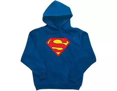 Buy Official Licensed - Superman - Classic Logo Hooded Sweatshirt Hoodie Krypton • 29.99£
