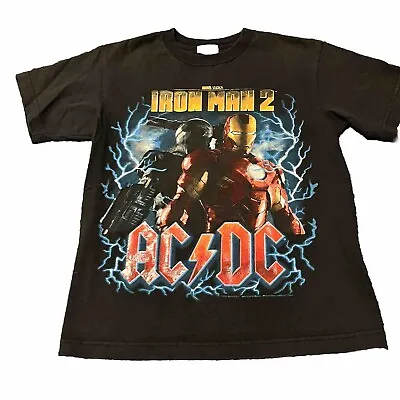 Buy Youth ACDC X Iron Man 2 Official T-Shirt Soundtrack Movie Promo 16 X 22 • 9.45£