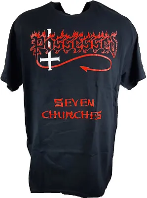 Buy Possessed - Seven Churches 2020 Band T-Shirt Official Merch • 15.56£