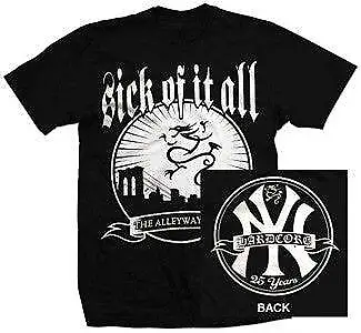 Buy New Music Sick Of It All  25 Years  T Shirt • 18.61£