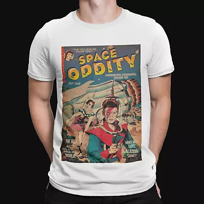 Buy David Bowie Space Oddity Comic T-Shirt - Music Retro 70s 80s Cool Rebel Zigzag  • 8.39£