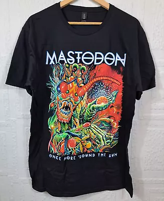 Buy Mastodon Once More Around The Sun Official Band Music T Shirt Size L • 16.99£
