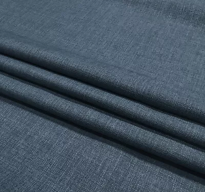 Buy Soft Plain Linen Look Fabric Designer Material Curtains Clothing Bag Upholstery • 4.74£