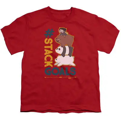 Buy We Bare Bears Stack Goals - Youth T-Shirt • 17.32£