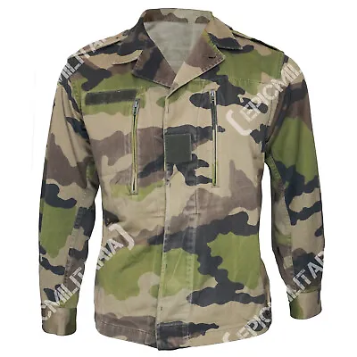 Buy Original French Army Military F2 CCE Camouflage Top Jacket Coat Shirt • 17.45£