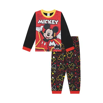 Buy Disney Mickey Mouse Boys Pyjamas Pjs, Official Disney Merchandise • 10.95£