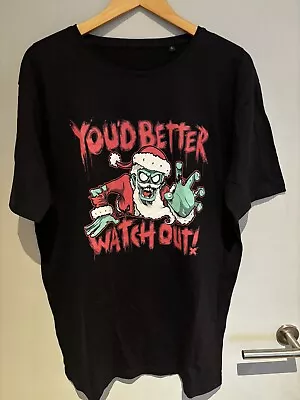 Buy Zombie Santa Tshirt - Zavvi Mystery - Large • 8.50£