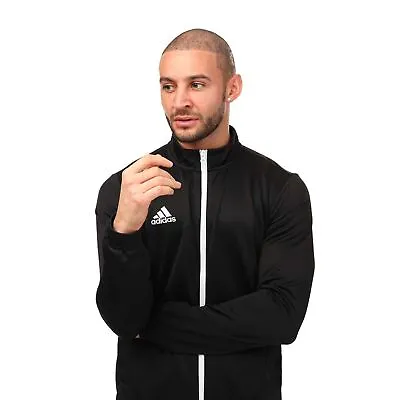 Buy Men's Jacket Adidas Entrada 22 Full Zip Slim Fit Track Top In Black • 24.99£