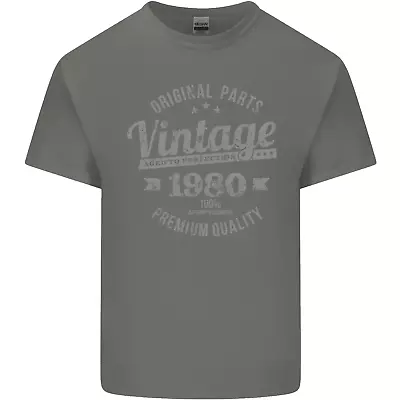 Buy Vintage Year 44th Birthday 1980 Mens Cotton T-Shirt Tee Top • 8.75£