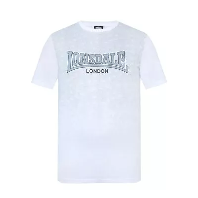 Buy Lonsdale Mens Tee Shirt Regular Fit T-Shirt Crew Neck • 8.50£