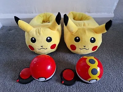 Buy Pokemon Battle Attack Game Pokeball & Pikachu Slippers • 15£