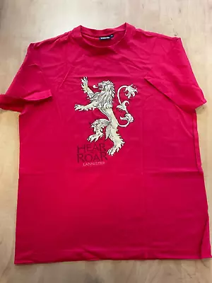 Buy Game Of Thrones HBO Official Lannister T Shirt New And Unworn Size XL • 5£