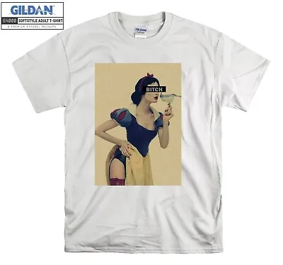Buy Princess Snow White T-shirt Sexy Bitch T Shirt Men Women Unisex Tshirt 525 • 11.95£