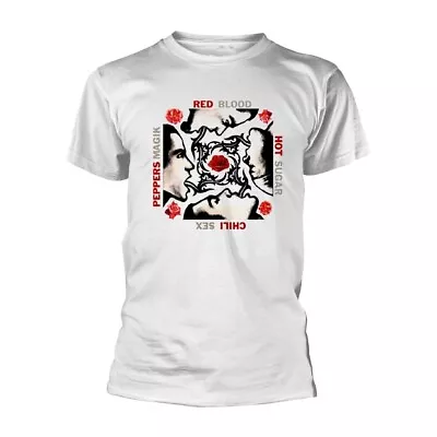 Buy Red Hot Chili Peppers - Bssm (White) (NEW MENS T-SHIRT) • 17.20£