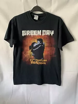 Buy Green Day 21st Century Breakdown Punk Rock Tour Band Gig Tshirt Tee Crew Men M • 18.05£