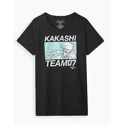 Buy Torrid Naruto Kakashi Team 07 Anime Punk Gothic Graphic Tee T Shirt 2X New • 35.23£