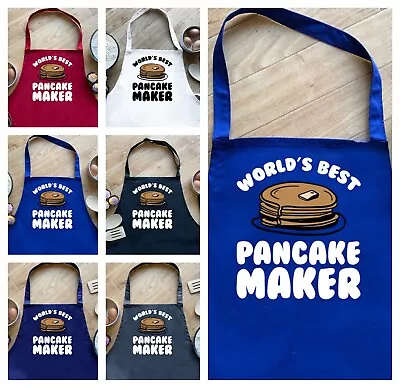 Buy Worlds Best Pancake Maker Apron Funny Masterchef Bake Off Day Great British Gift • 12.99£