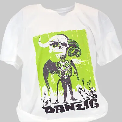 Buy Danzig Metal Rock Electro Punk Rock White Unisex T-shirt S-3XL • 14.99£