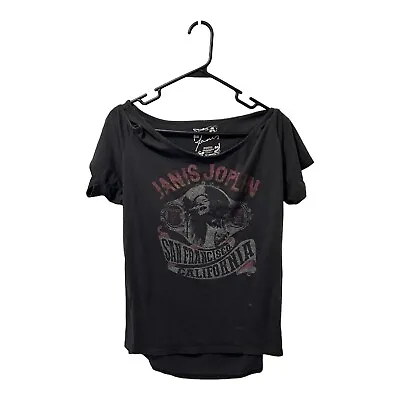 Buy Janis Joplin Fantality Graphic Band T Shirt Top Plus Sz. 2 • 15.22£