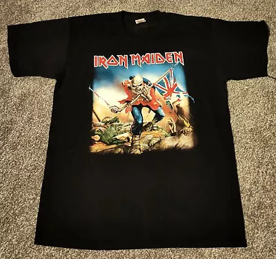 Buy Iron Maiden  The Trooper  Band T-Shirt L METAL/ROCK • 12£