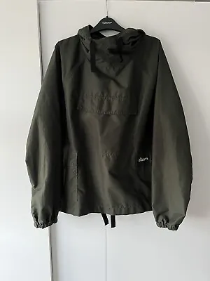Buy Albam Smock Hoodie Jacket Green Khaki M Medium • 45£