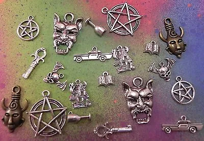 Buy Supernatural Dean Amulet Devil Silver Bronze Charm Pendant Lot Gift Set Jewelry • 20.26£
