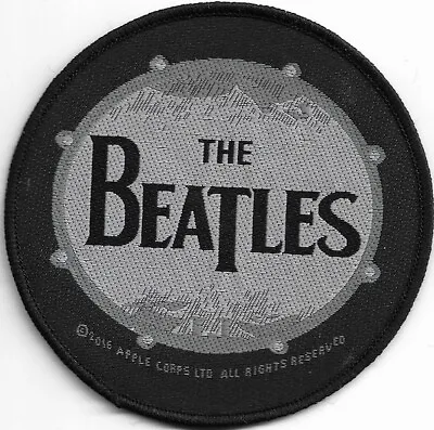 Buy THE BEATLES Vintage Drum : Woven SEW-ON PATCH Official Licensed Merch • 3.19£