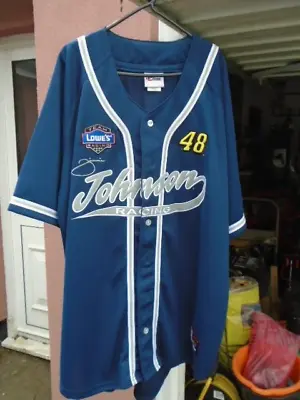 Buy Genuine NASCAR Licensed Jimmy Johnson Racing Baseball Style Jacket • 9£