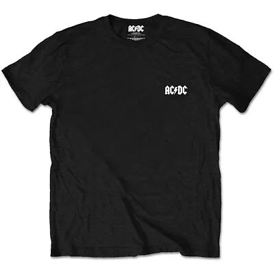 Buy AC/DC For Those About To Rock Backprint Official Tee T-Shirt Mens • 15.99£