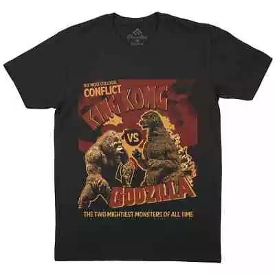 Buy Kaiju Monsters Duel Mens T-Shirt Horror King Kong Godzilla Gamera Japan P97 • 11.99£