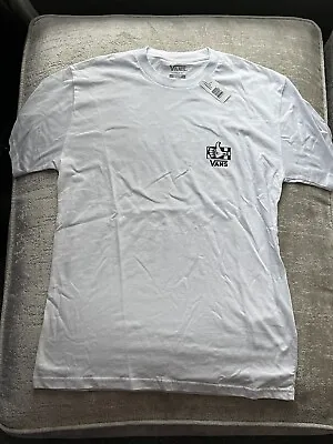 Buy Vans T Shirt White Size Medium • 9.99£