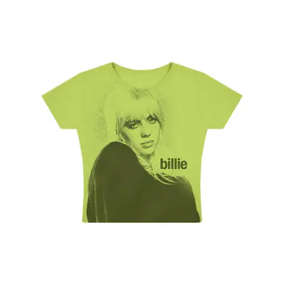 Buy BILLIE EILISH T-Shirt LARGE Neon Green Short Sleeve Official Merch • 11.91£