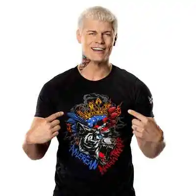 Buy Wwe Cody Rhodes “american Nightmare” T-shirt Official All Sizes New • 34.99£