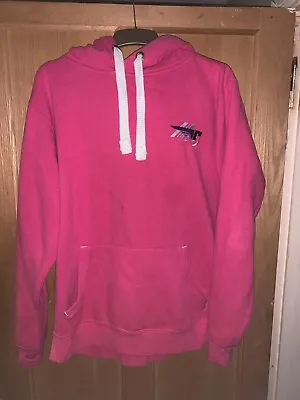 Buy Women's RUSH Pink Pullover Hoodie Size L • 8£