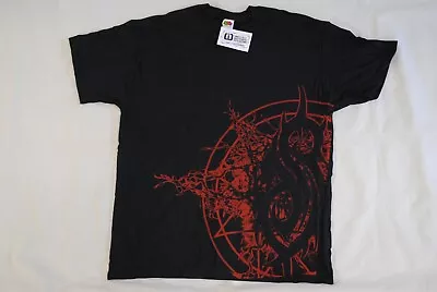 Buy Slipknot Flaming Nonagram Logo T Shirt New Official Rare 2007 Merch • 49.99£