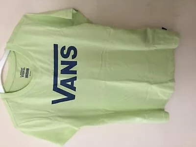 Buy Vans Green  New Women T'shirt Excellent Condition Still Boxed • 6£