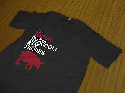 Buy Bacon T Shirt  More Bacon  • 10.99£