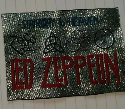 Buy Vintage Original 80's  Led Zeppelin  Sew On Patch, Unused, Rare... • 4£